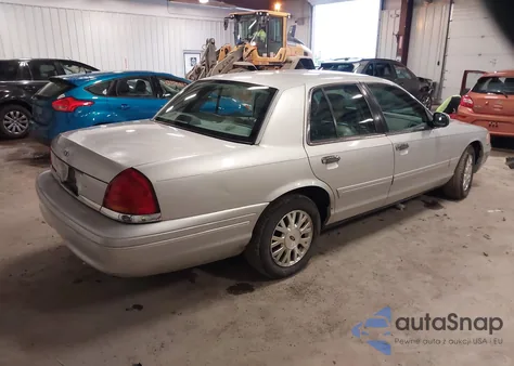 2003 Ford Crown Victoria Lx из США, поврежденный, VIN 2FAFP74W93X154960